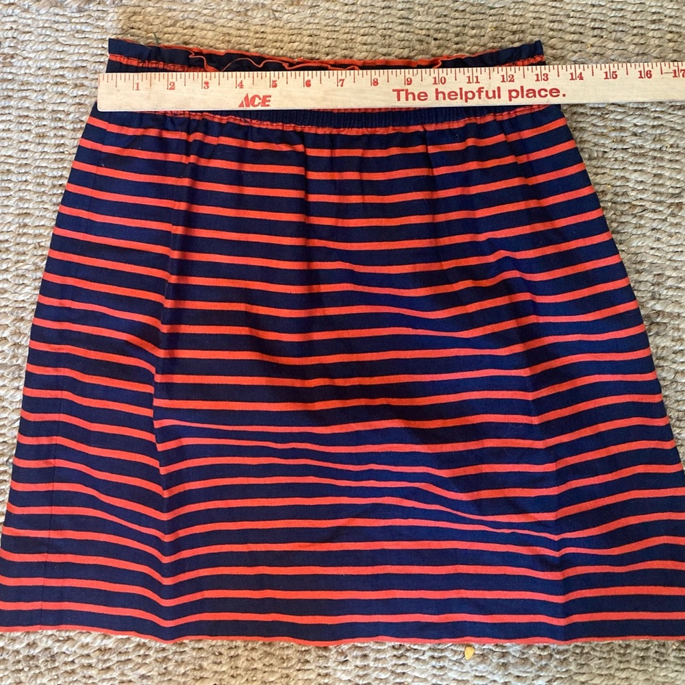 J. Crew Linen/Cotton miniskirt size 4